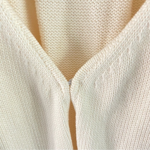 Hemisphere Cotton Sweater Cardigan EU 36 Small German European 3/4 Sleeves - Picture 4 of 9